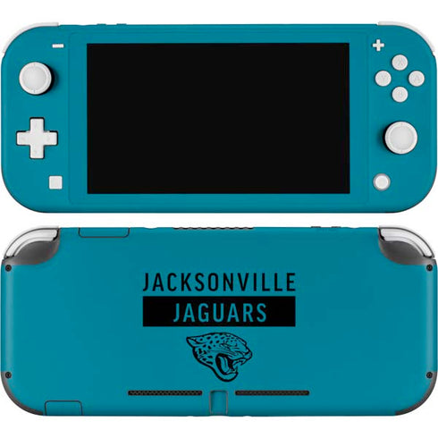 NFL Jacksonville Jaguars Teal Performance Series Nintendo Switch Lite Skin